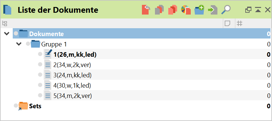 Texte nach dem Import durch den Preprozessor Texte nach dem Import durch den Preprozessor