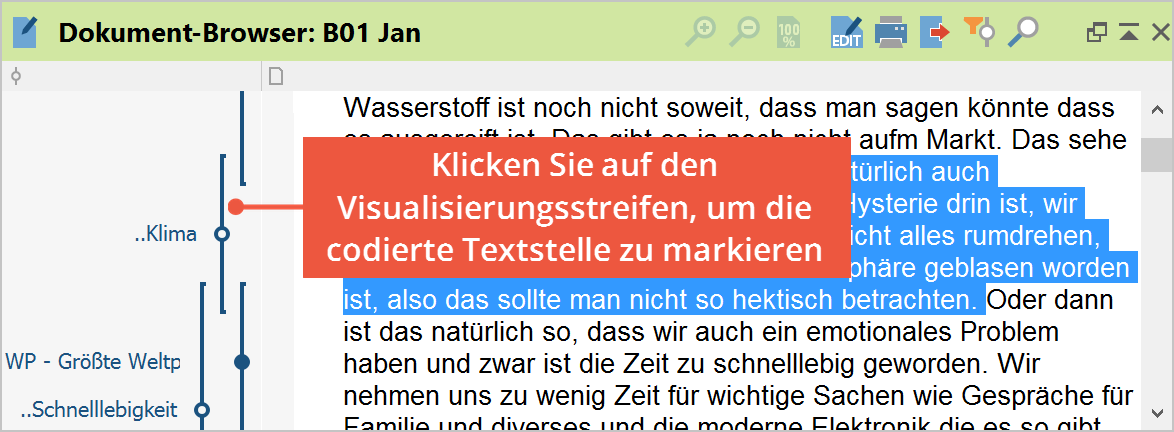 Verändern der Segmentgrenzen Verändern der Segmentgrenzen