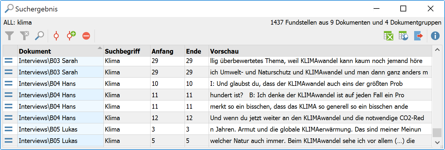 Beispiel für ein Suchergebnis Beispiel für ein Suchergebnis