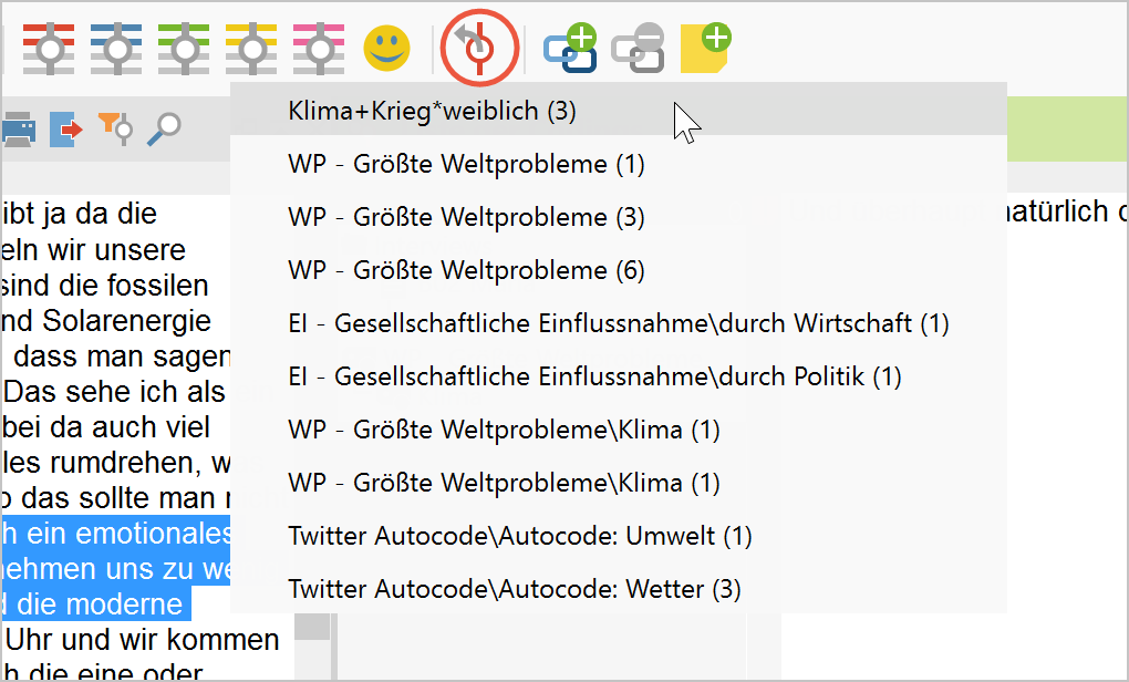 Codierungen rückgängig machen Codierungen rückgängig machen