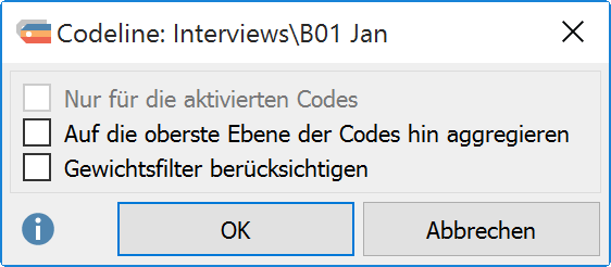 Optionen für die Erstellung der „Codeline“ festlegen Optionen für die Erstellung der „Codeline“ festlegen