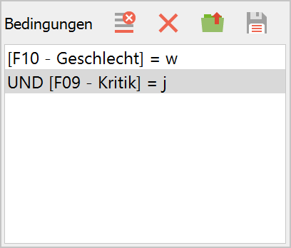 Komplexe logische Bedingung Komplexe logische Bedingung