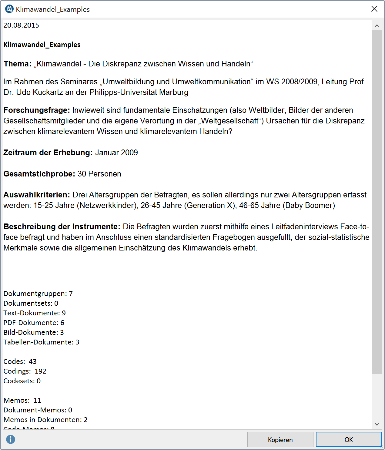 Projekt-Information Projekt-Information