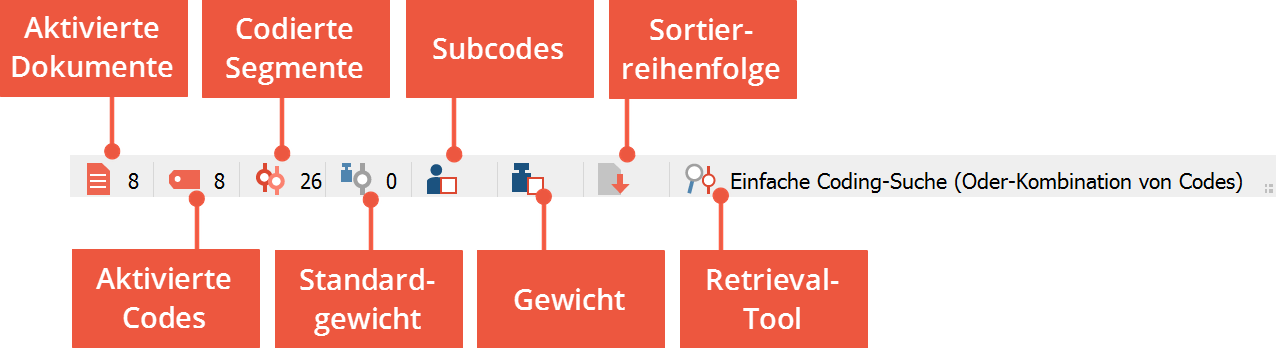 Statusleiste am unteren Bildschirmrand Statusleiste am unteren Bildschirmrand