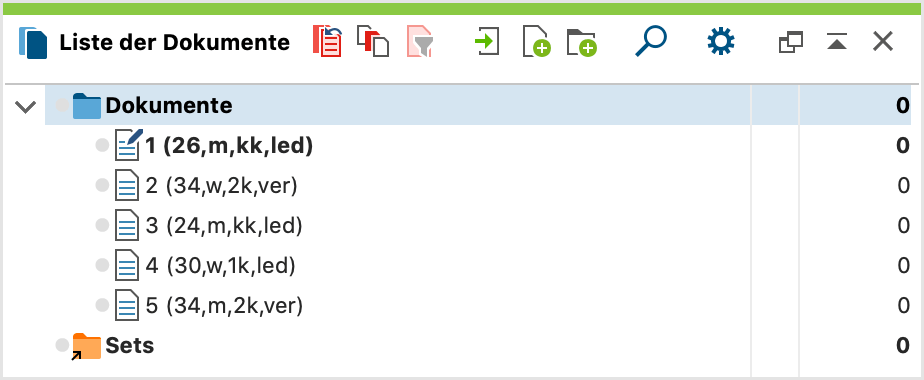 Texte nach dem Import durch den Preprozessor Texte nach dem Import durch den Preprozessor
