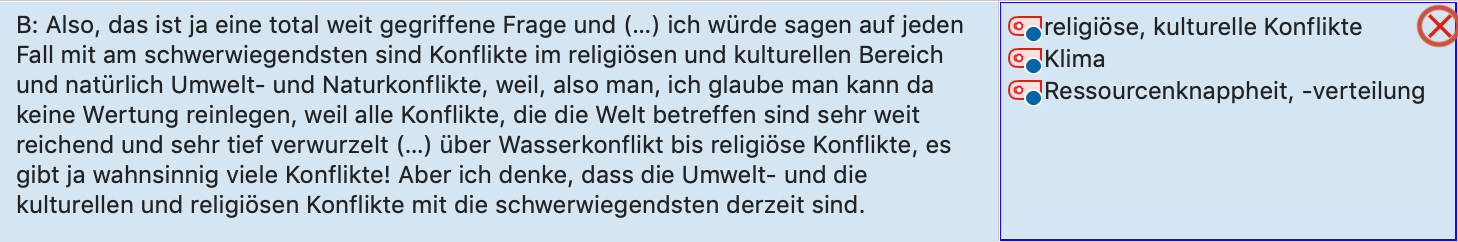 Zuordnung einer Kategorie wieder aufheben Zuordnung einer Kategorie wieder aufheben