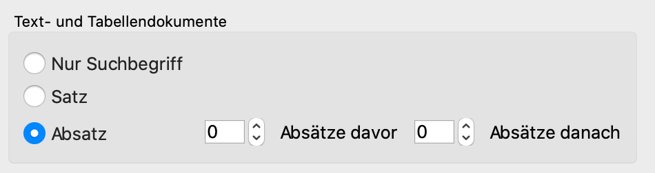 Umgebenden Kontext einstellen für das Autocodieren Umgebenden Kontext einstellen für das Autocodieren