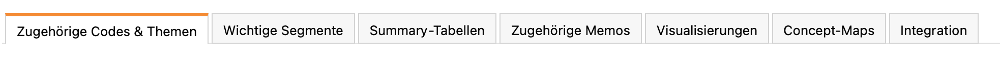 Verschiedene Bereiche eines Arbeitsblattes im QTT Verschiedene Bereiche eines Arbeitsblattes im QTT