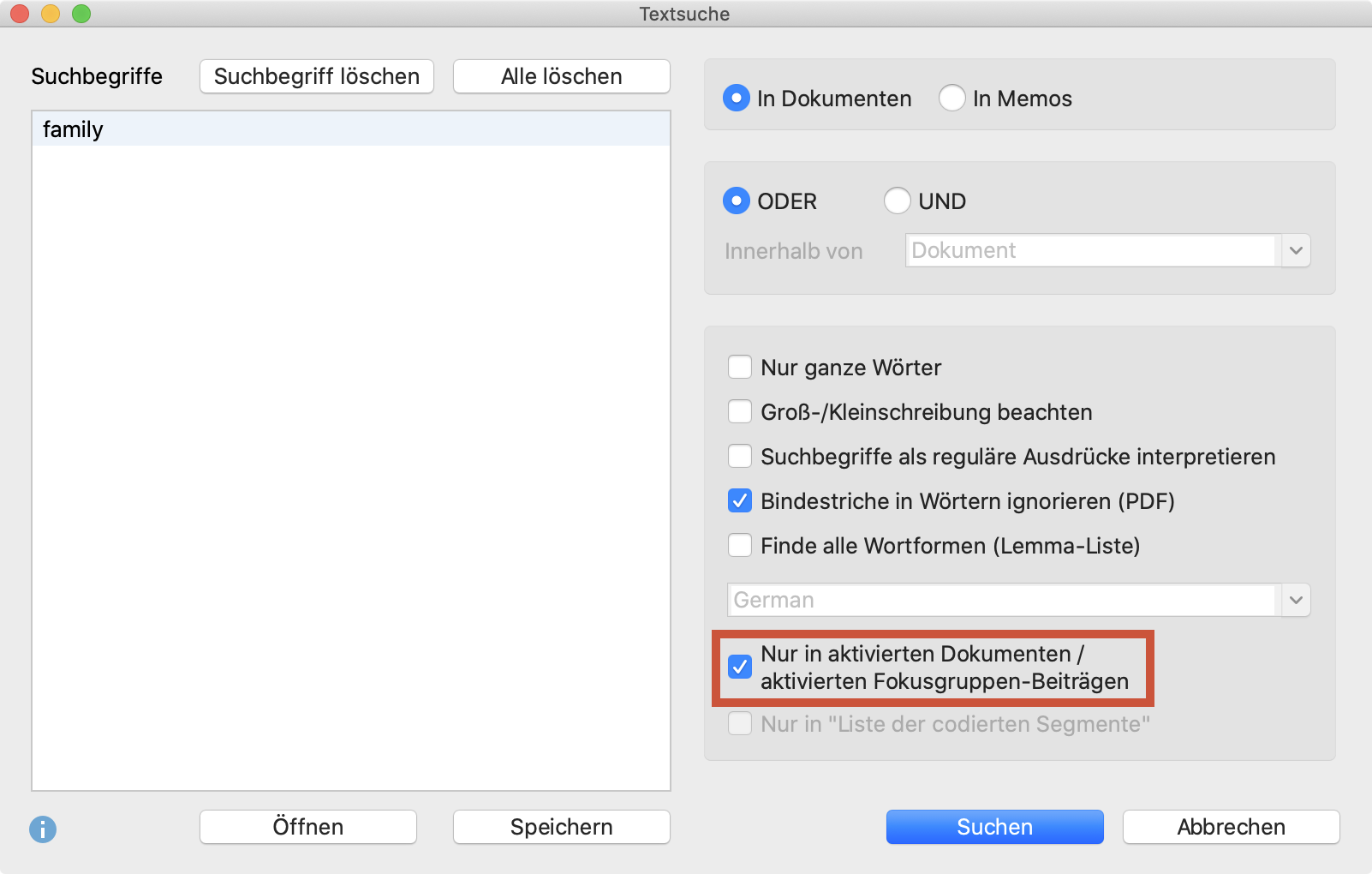 In Beiträgen von Fokusgruppen-Teilnehmenden suchen In Beiträgen von Fokusgruppen-Teilnehmenden suchen