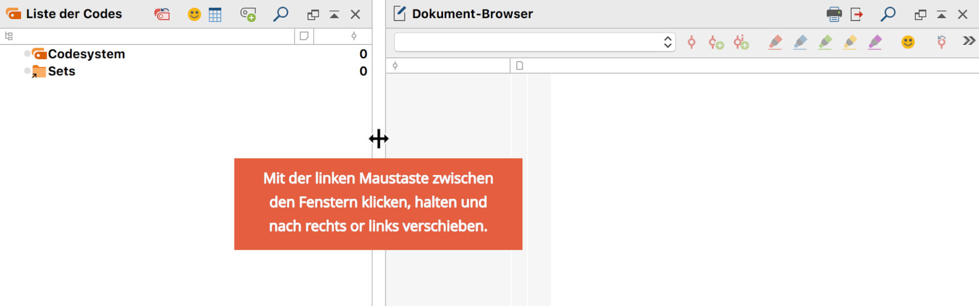 Fensterbreiten und -höhen durch klicken und bewegen der Maus verändern