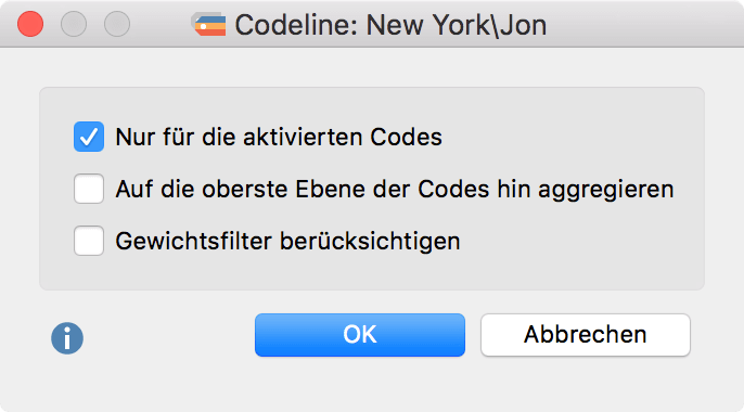 Codeline-optionen-MAXQDA
