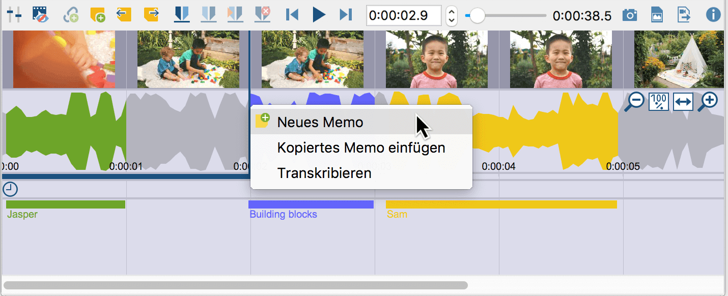 Memos erstellen Memos erstellen