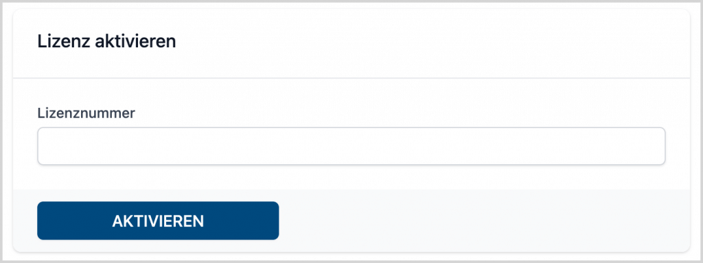 Aktivieren der TeamCloud-Lizenz in den Einstellungen auf der MAXQDA TeamCloud-Webseite Aktivieren der TeamCloud-Lizenz in den Einstellungen auf der MAXQDA TeamCloud-Webseite