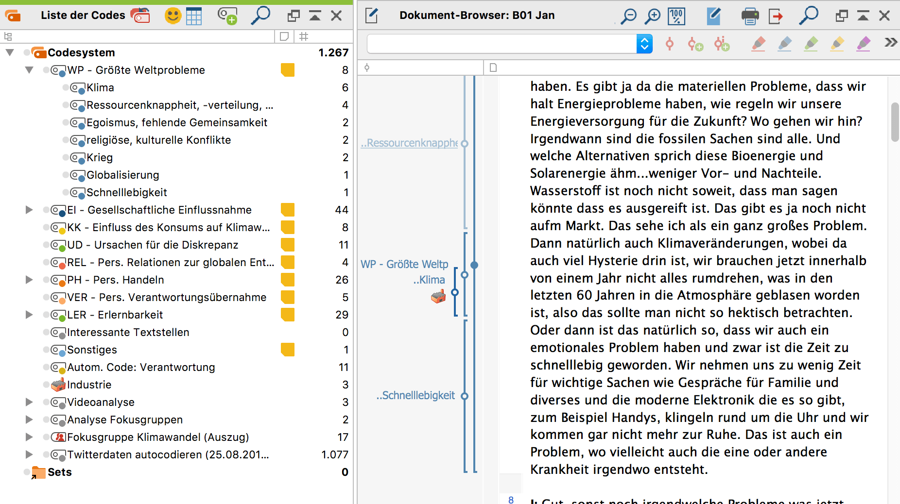 Optimaler Bildschirmaufbau beim Codieren auf kleinen Bildschirmen