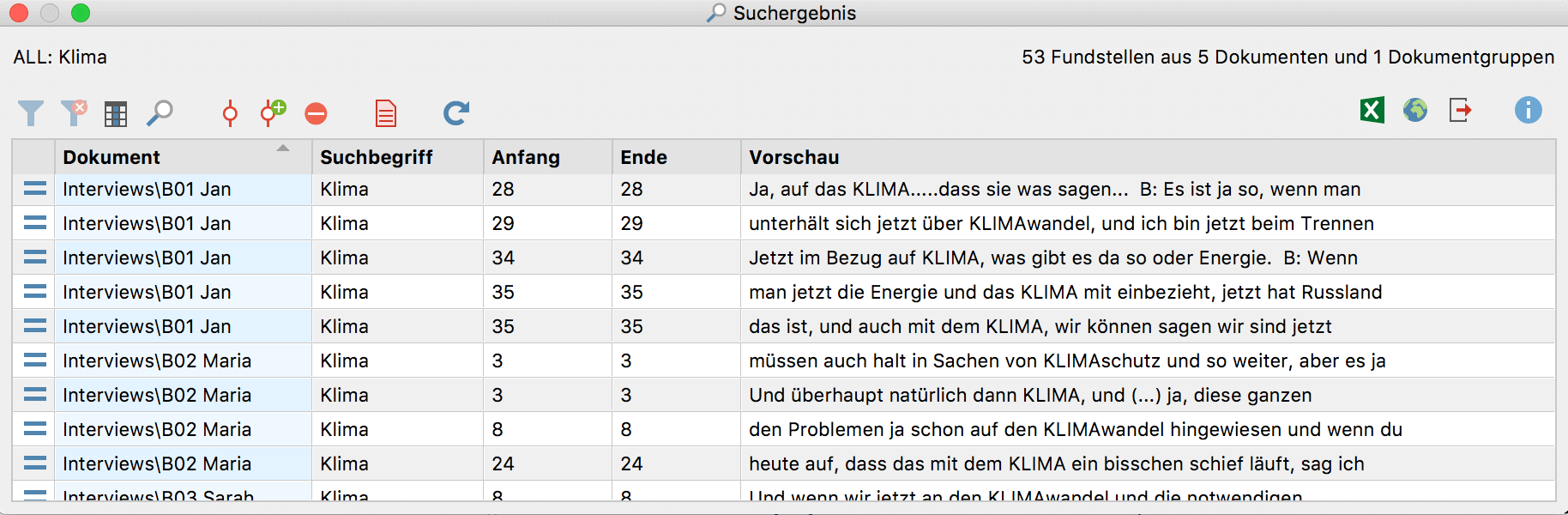 Beispiel für ein Suchergebnis Beispiel für ein Suchergebnis