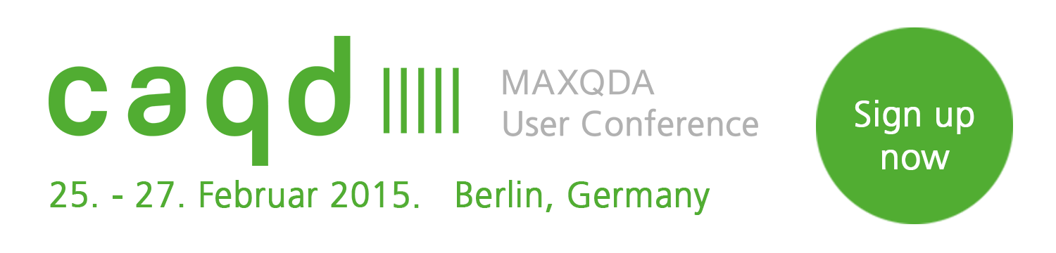 MAXQDA Workshops at the CAQD - MAXQDA User Conference