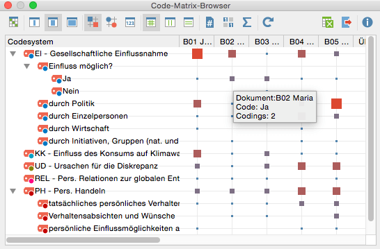 Code-Matrix-Browser - Tooltip
