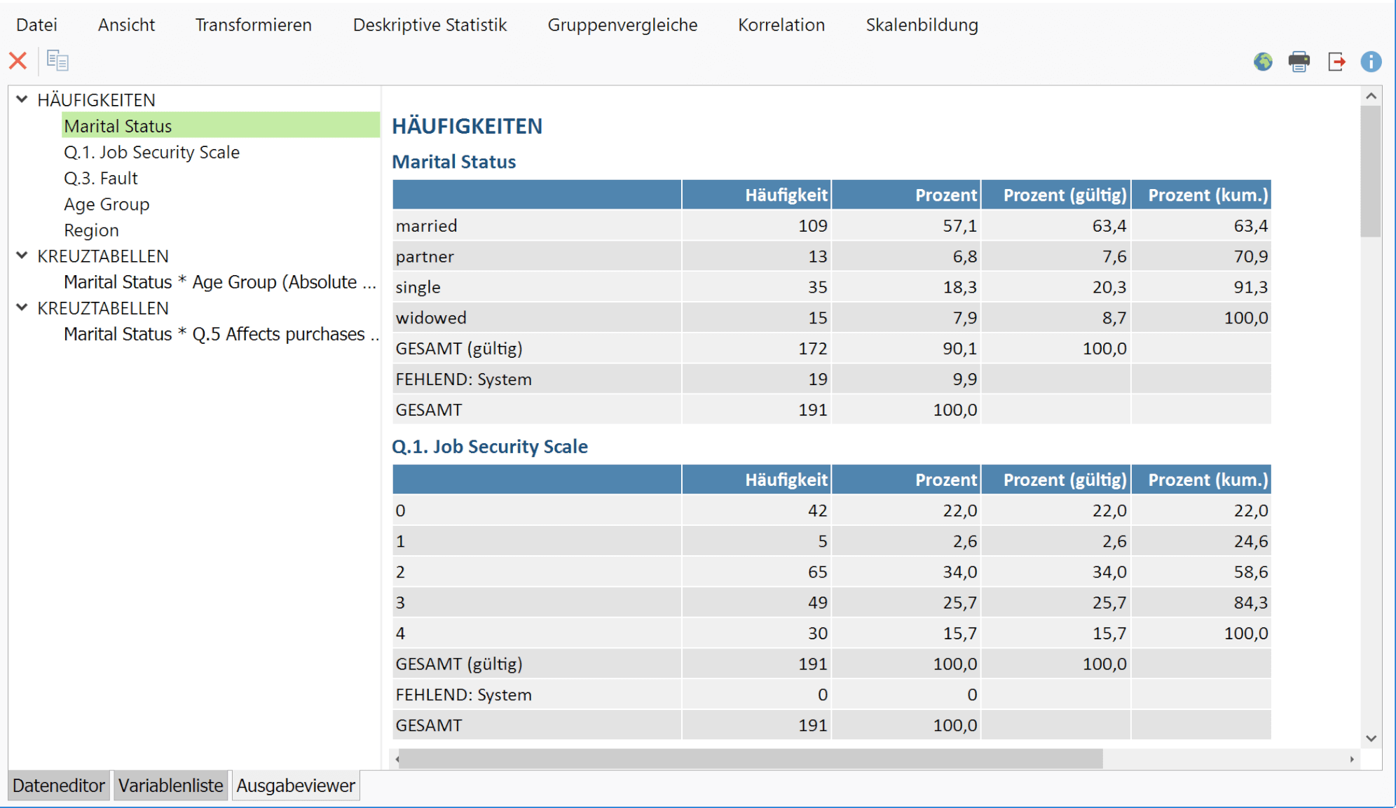 Der Ausgabeviewer Der Ausgabeviewer