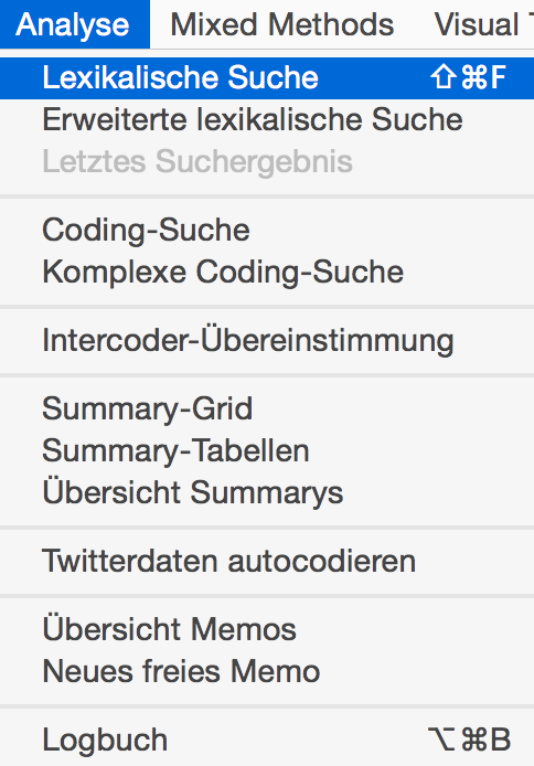 Lexikalische Suche