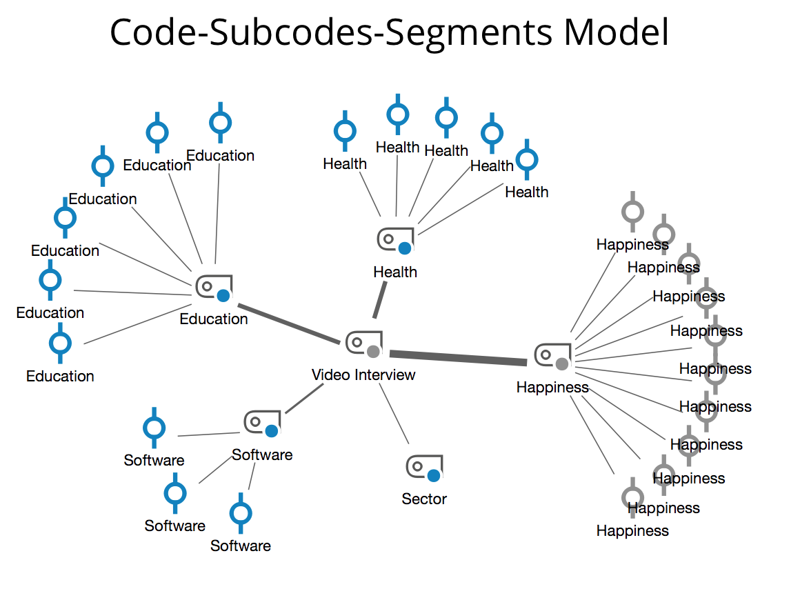 The Code-Subcodes-Segments model The Code-Subcodes-Segments model