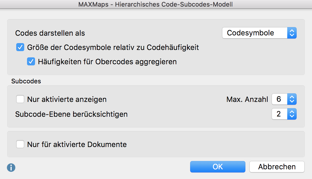 Optionen für die Gestaltung des Modells Optionen für die Gestaltung des Modells