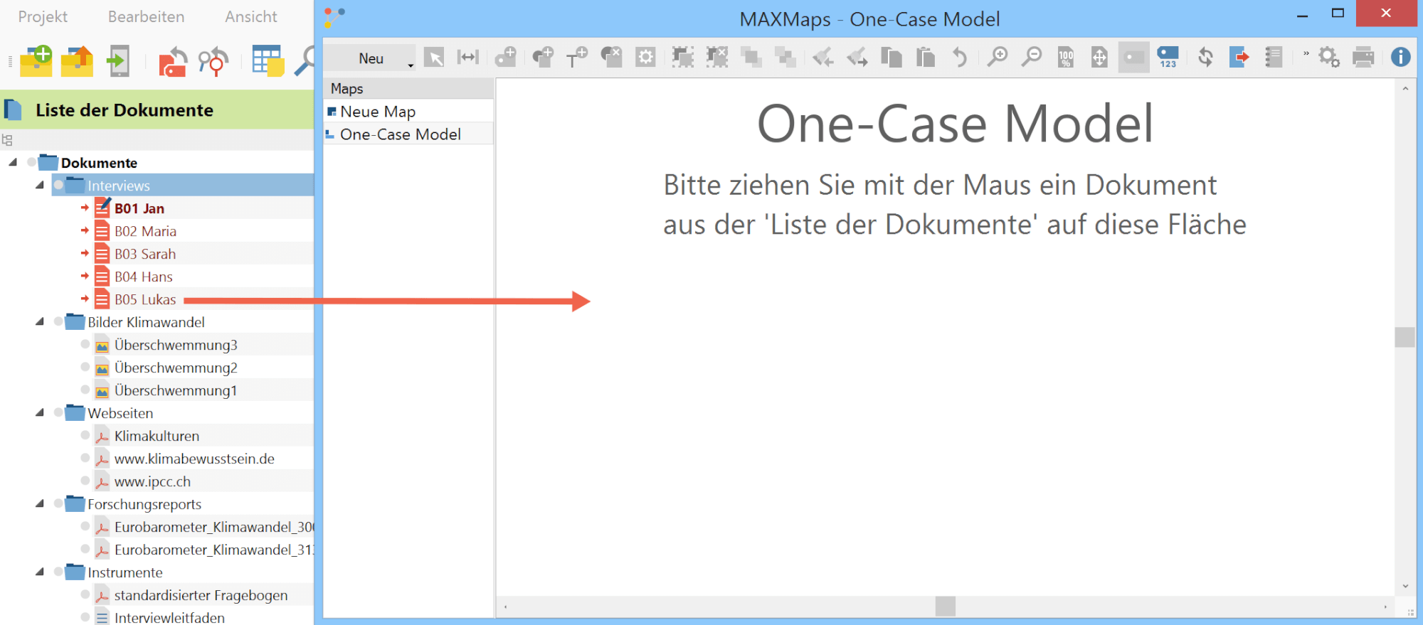 One-case-model