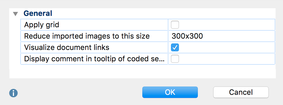 The MAXMaps Options window The MAXMaps Options window