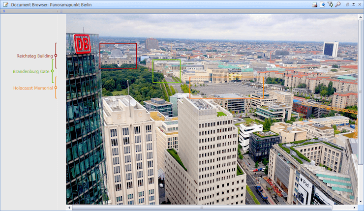 View from the Panoramapunkt in Berlin View from the Panoramapunkt in Berlin