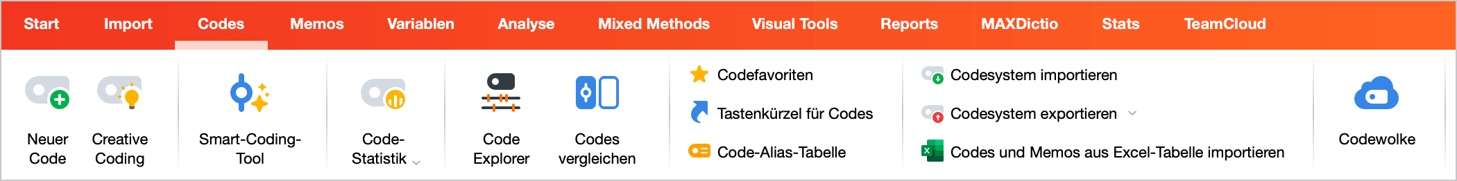 Tab Codes