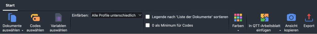 Optionen für die Darstellung Optionen für die Darstellung