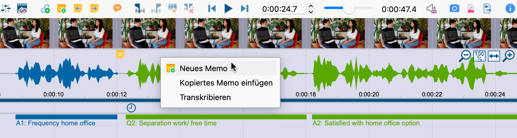 Memos erstellen Memos erstellen