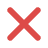 red X icon