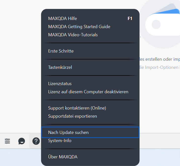 MAXQDA Updates - So werden Updates installiert
