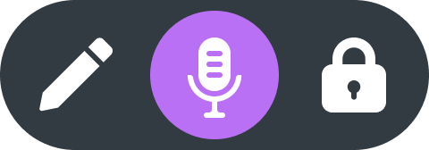 Transcription Mode icon