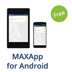 MAXApp für Android