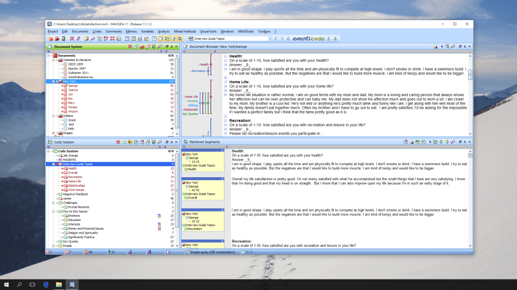 MAXQDA 11 is ready for Windows 10