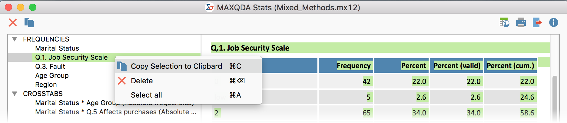 Copy objects from the Output Viewer to the clipboard Copy objects from the Output Viewer to the clipboard