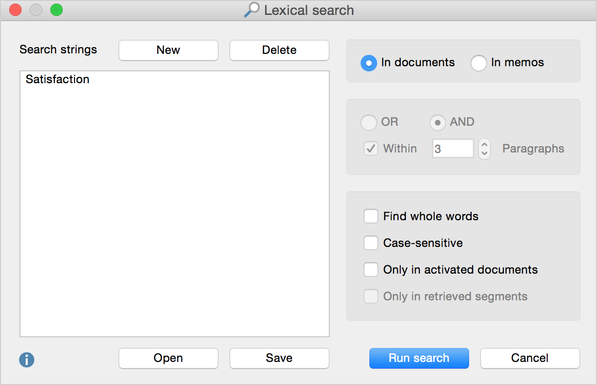 Searching for “health” in the project memos Searching for “health” in the project memos