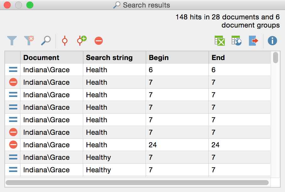 Exclude search terms from autocoding Exclude search terms from autocoding