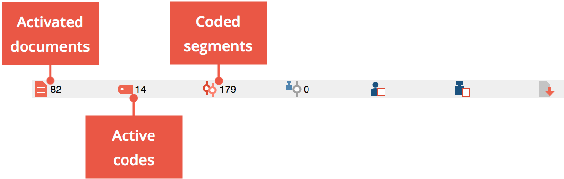 Activation information in the status bar Activation information in the status bar