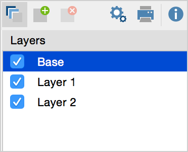 Layer window Layer window