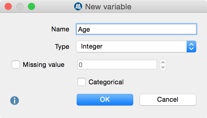 Creating a new variable Creating a new variable