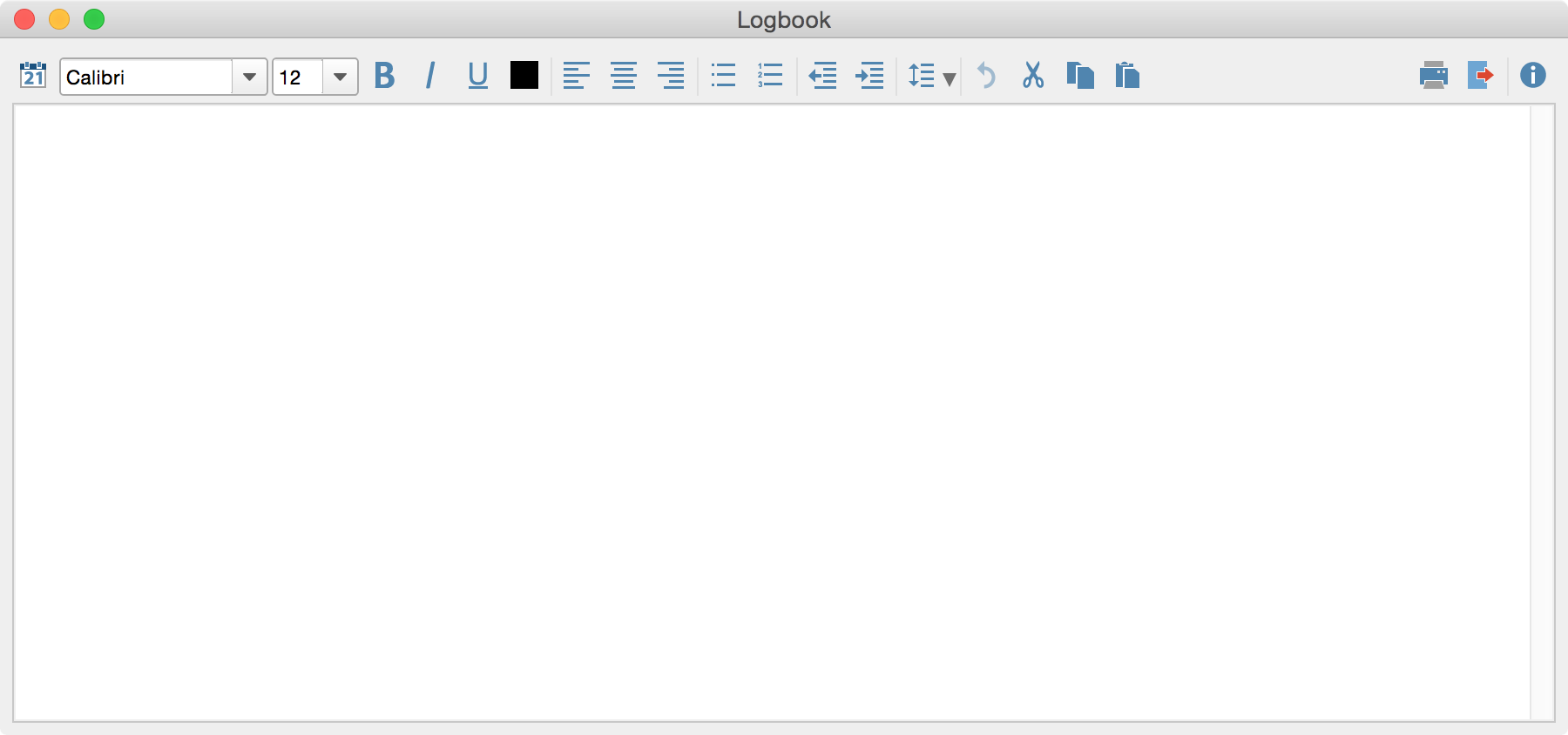 Logbook Logbook
