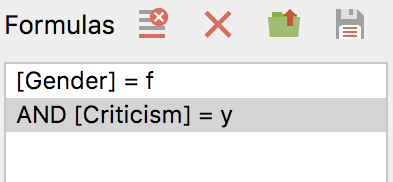 A complex logical formula A complex logical formula
