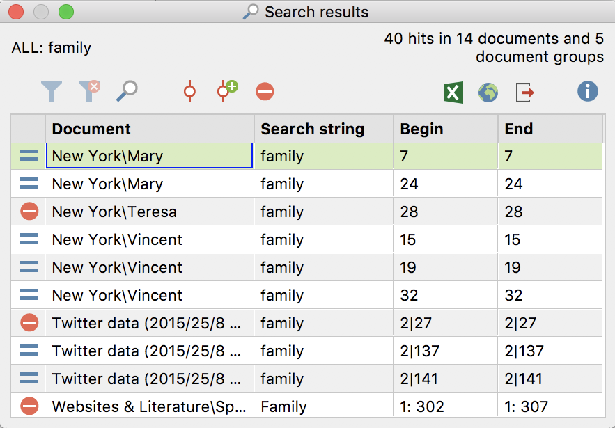 Exclude search terms from autocoding Exclude search terms from autocoding