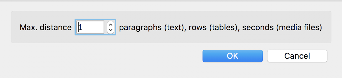 choose the distance of two codes from one another