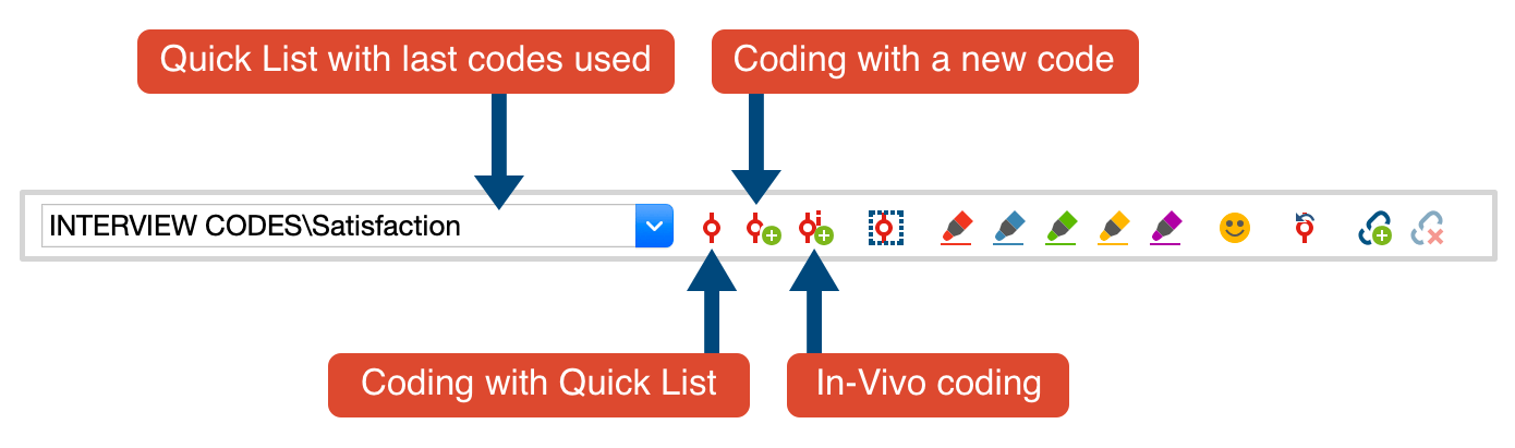 MAXQDA 2022 Online Manual: Further Ways of Coding - MAXQDA
