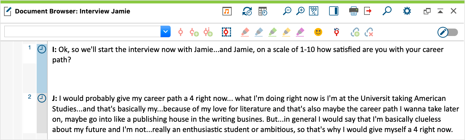 Automatically entered “I:” and “J:” Automatically entered “I:” and “J:”