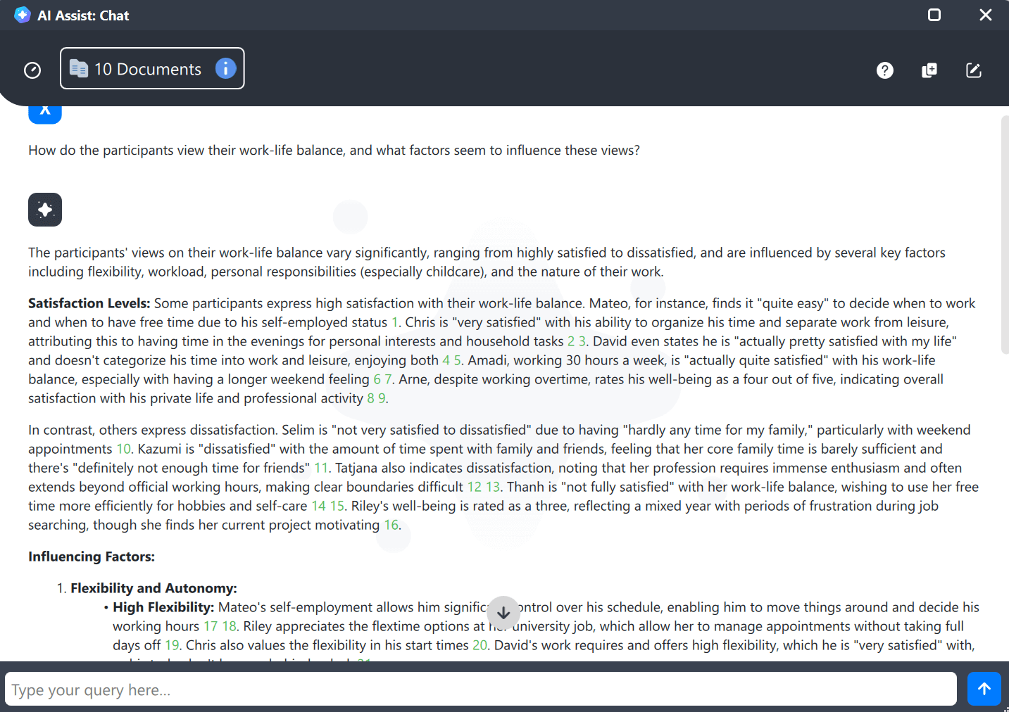 Chat with documents: Insights with text references Chat with documents: Insights with text references