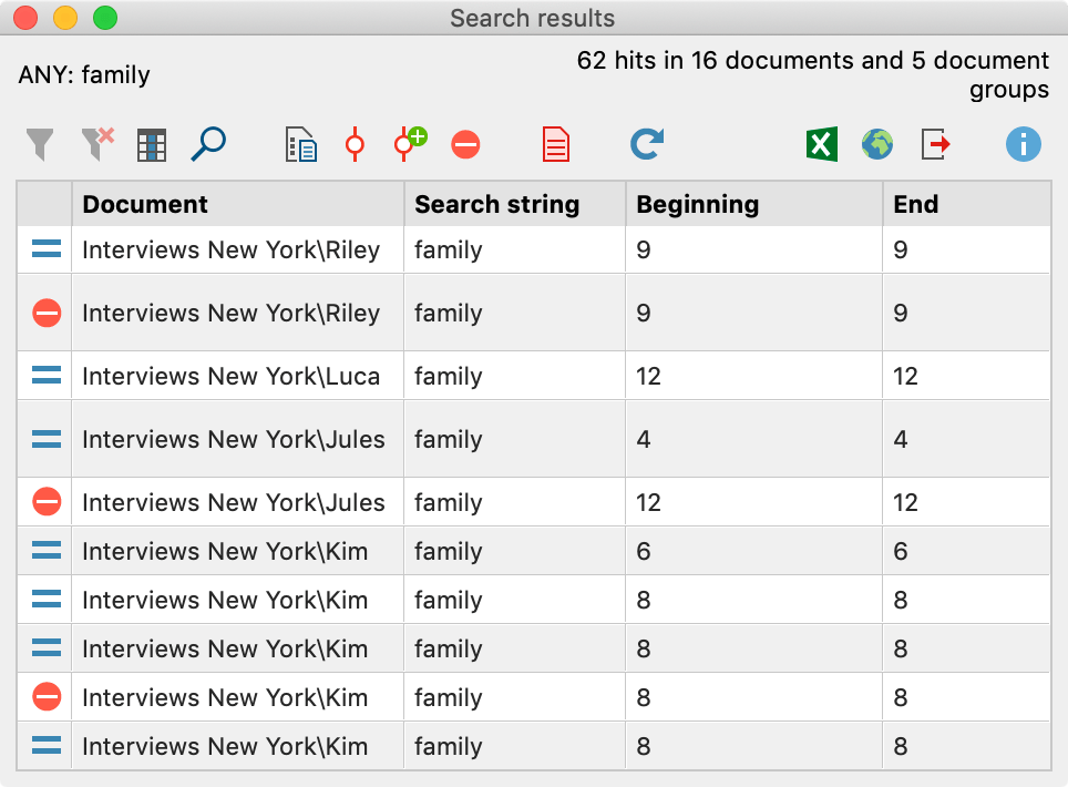 Exclude search terms from autocoding Exclude search terms from autocoding
